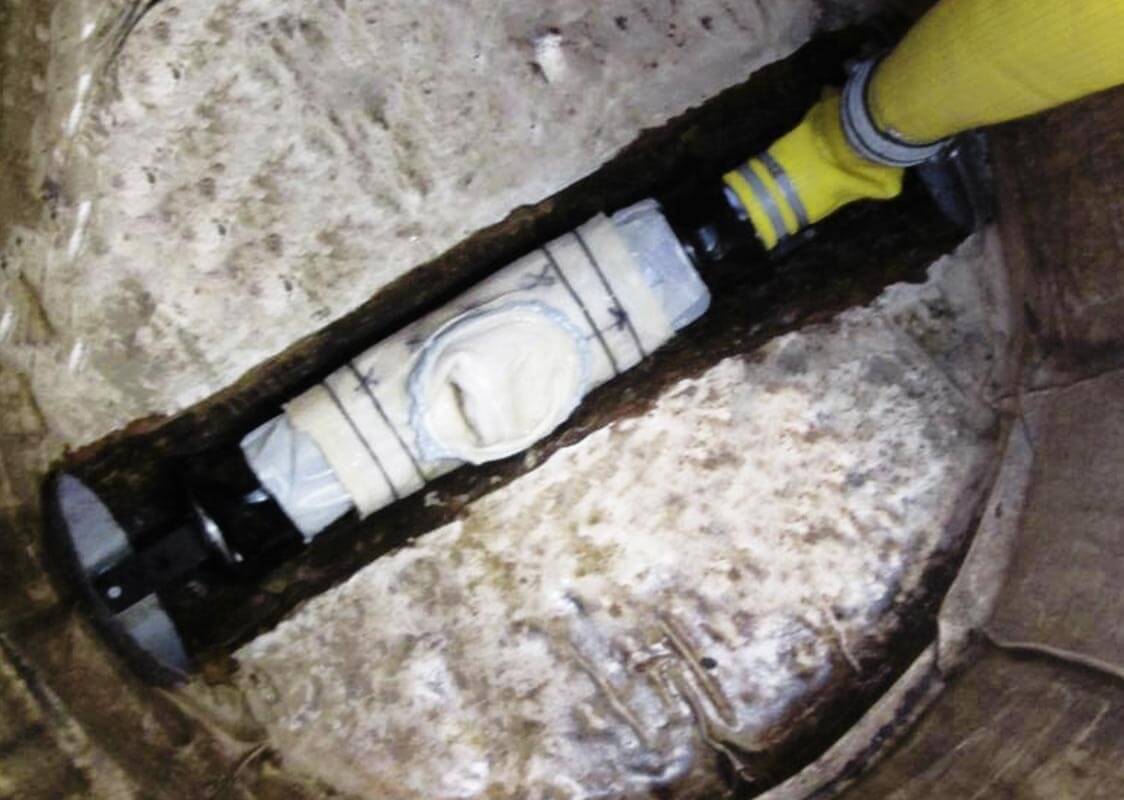 Innerseal Broken Sewer Pipe Repair System